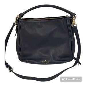 KATE SPADE Small Ella Cobble Hill Shoulder Bag Purse Pebble Leather